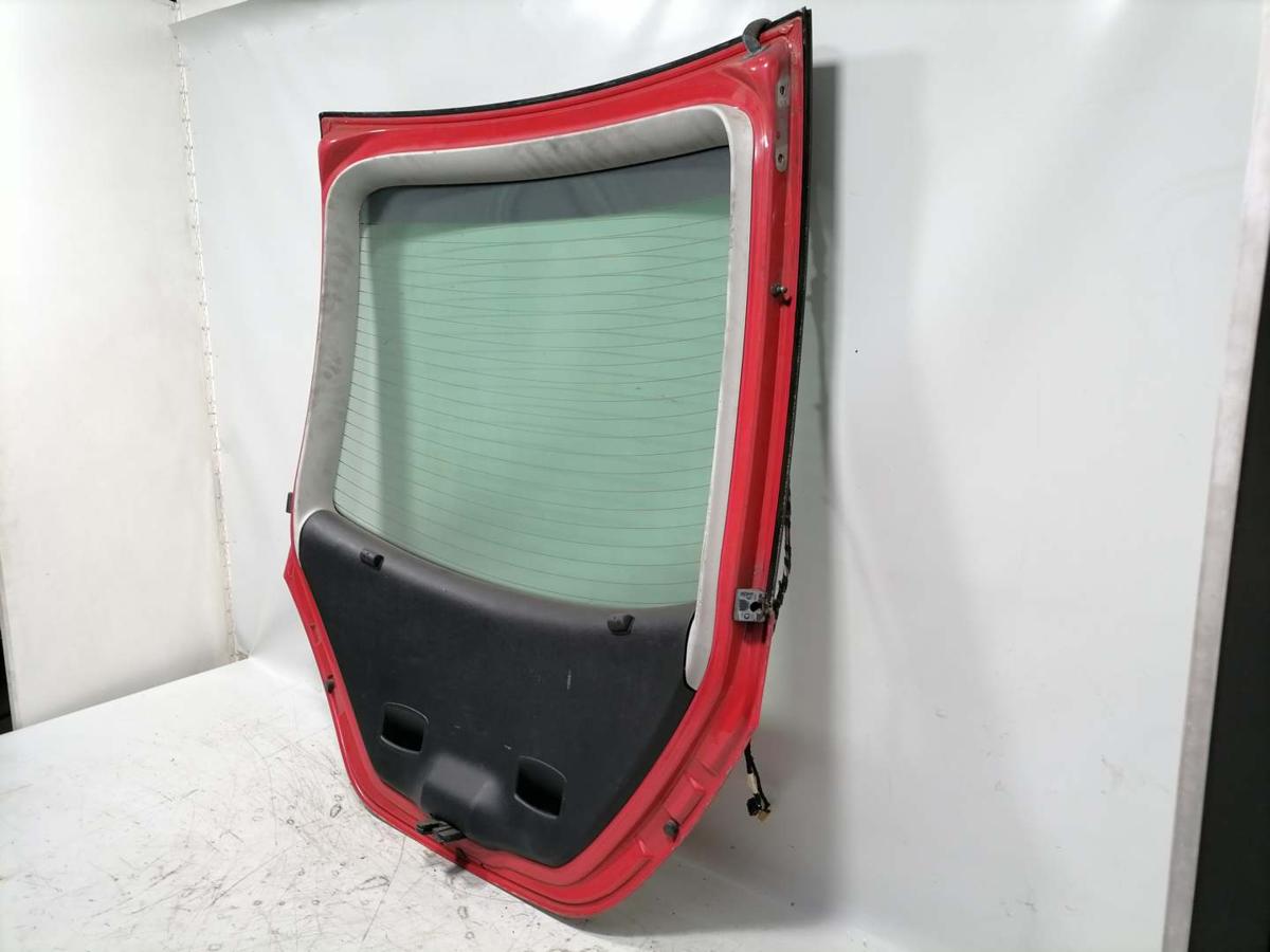 VW New Beetle original Heckklappe mit Heckscheibe LG3L Rot Uni Bj.2000